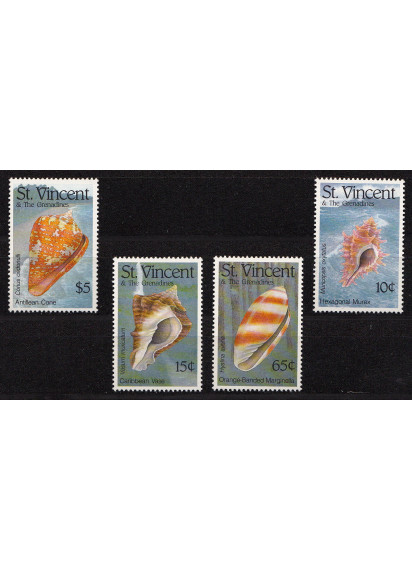 ST. VINCENT 1993 francobolli serie completa nuova Yvert e Tellier 1695/8